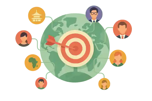 Targeted real estate listing advertisement example