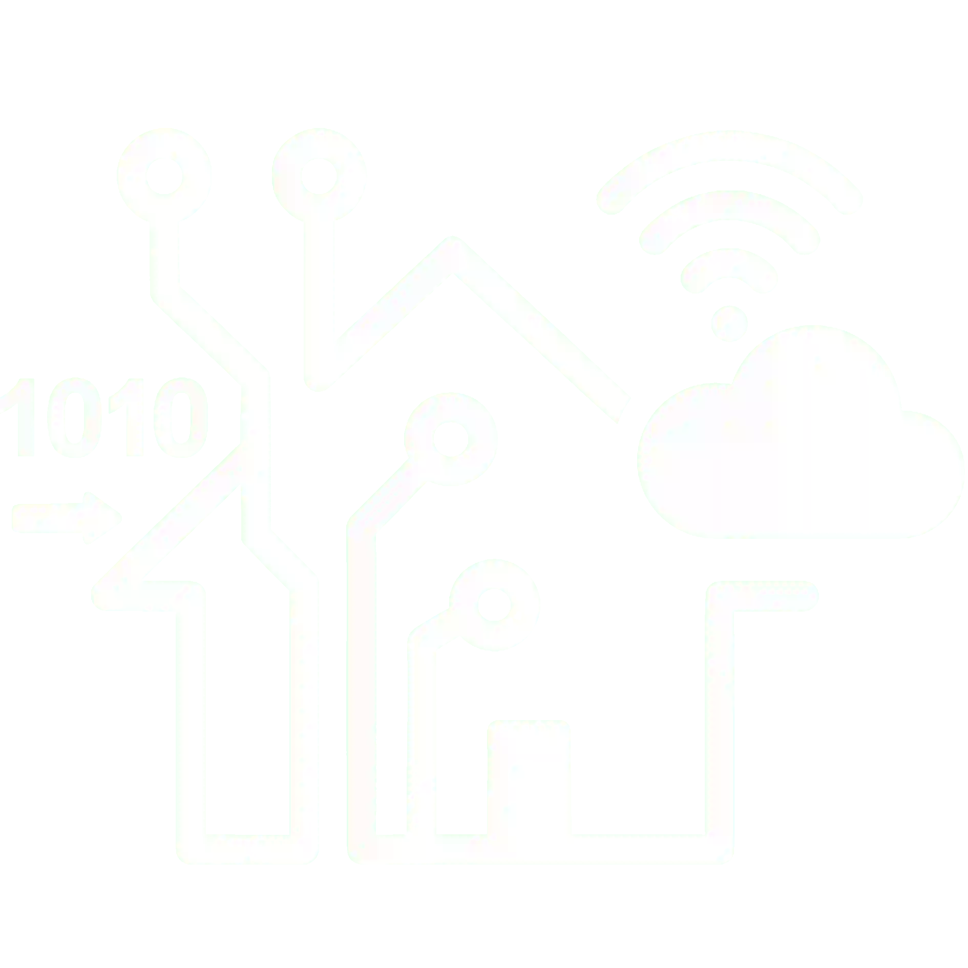 Icon representing technology advantage in real estate